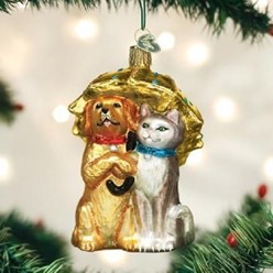 Old World Christmas Dog Ornaments
