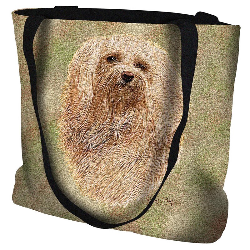 Raining Cats and Dogs | Havanese Tapestry Tote Bag