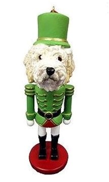 Raining Cats and Dogs | Goldendoodle Nutcracker Christmas Ornament