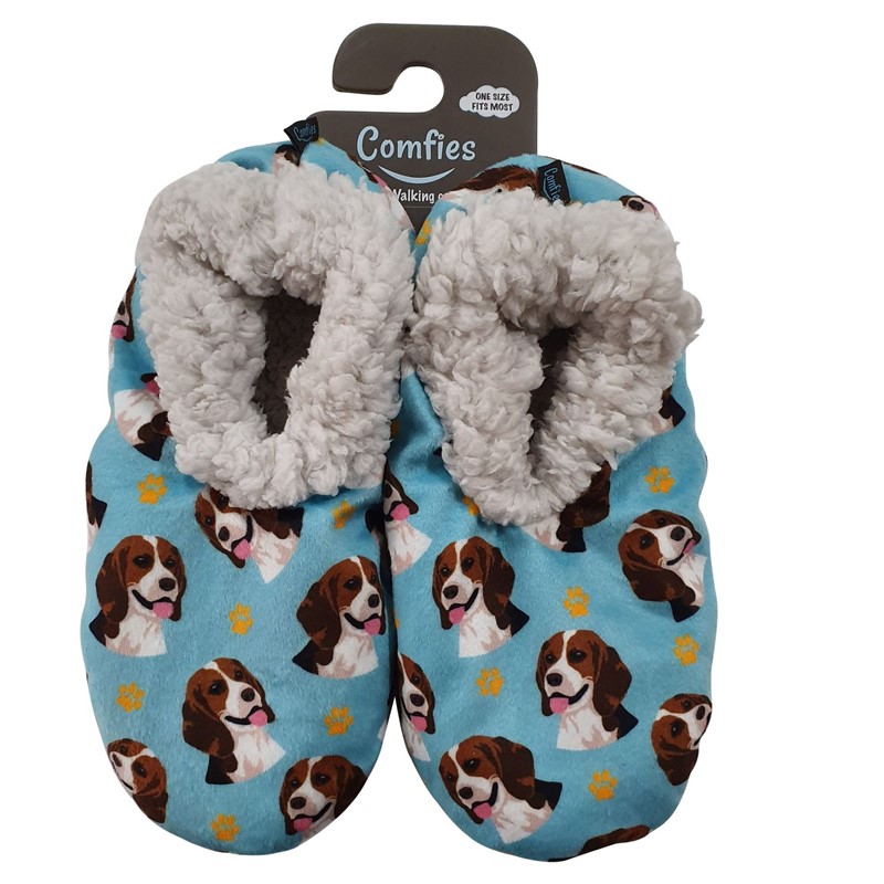 Raining Cats and Dogs | Beagle Comfies Slippers