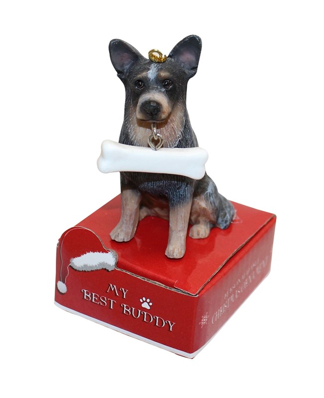 Raining Cats and Dogs | Australian Cattle Dog Christmas Ornaments