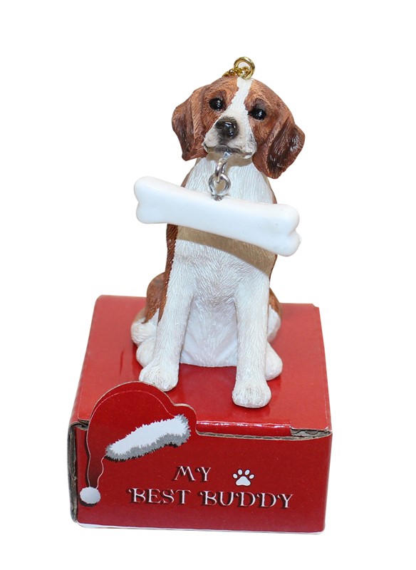Raining Cats and Dogs | Beagle Best Buddy Dog Breed Christmas Ornaments