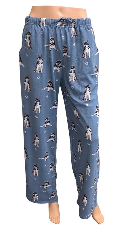 Raining Cats and Dogs | Siberian Husky PJ Pants