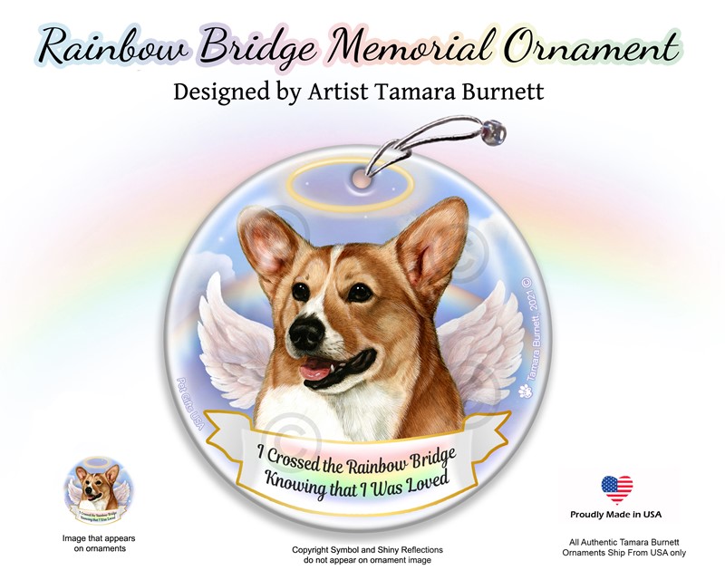 Raining Cats and Dogs |Welsh Corgi Pembroke Memorial Ornament