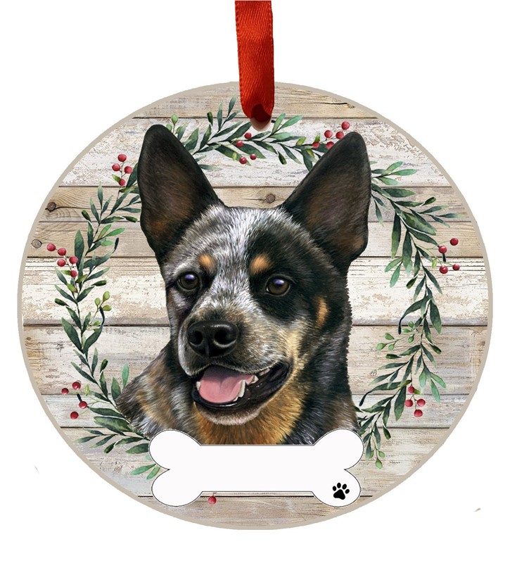 Raining Cats and Dogs |Australian Cattle Dog Christmas Ornament