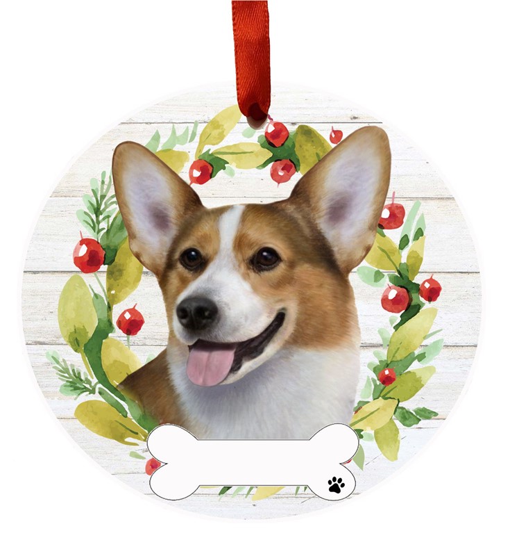 Raining Cats and Dogs | Welsh Corgi Christmas Ornament