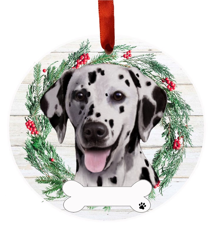 Raining Cats and Dogs |Dalmatian Christmas Ornament
