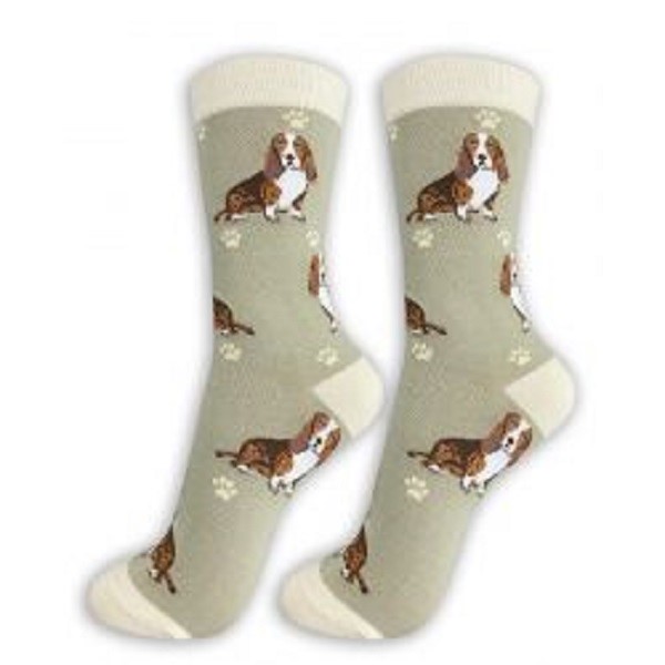 Raining Cats and Dogs | Basset Hound Socks