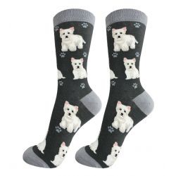 Raining Cats and Dogs | West Highland Terrier Socks