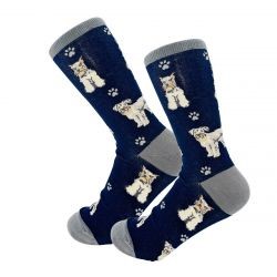 Raining Cats and Dogs | Schnauzer Socks
