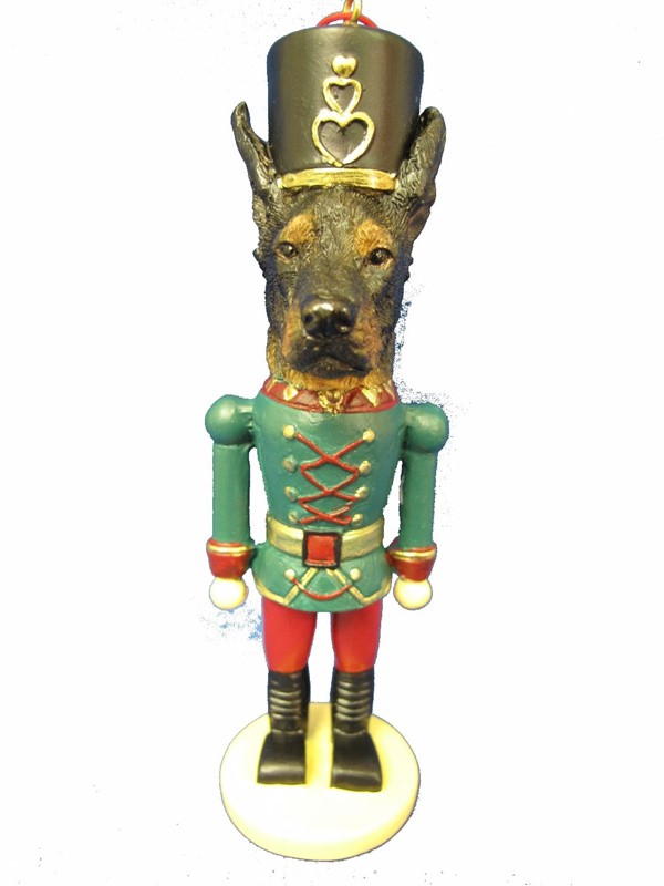 Raining Cats and Dogs |Doberman Pinscher Nutcracker Christmas Ornament