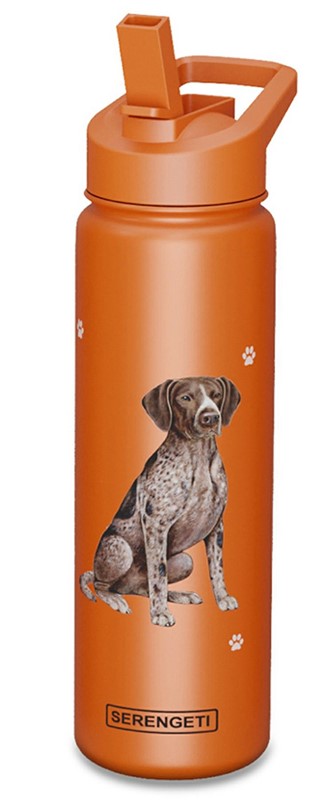 Raining Cats and Dogs |German Short Haired Pointer Serengeti Insulated Water Bottle