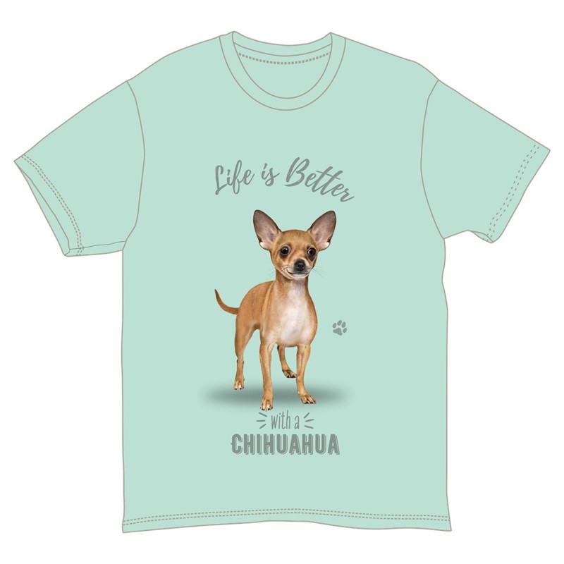 Raining Cats and Dogs | Life is Better with a Chihuahua T-Shirt