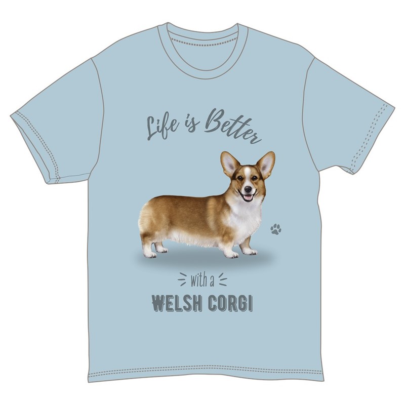 Raining Cats and Dogs | Life is Better with a Welsh Corgi T-Shirt