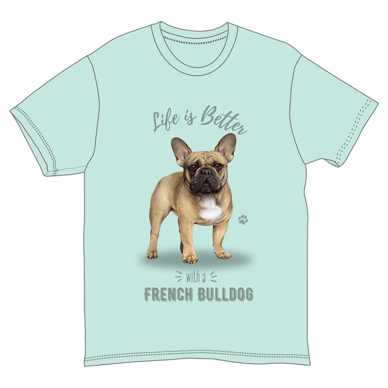Raining Cats and Dogs | Life is Better with a French Bulldog T-Shirt