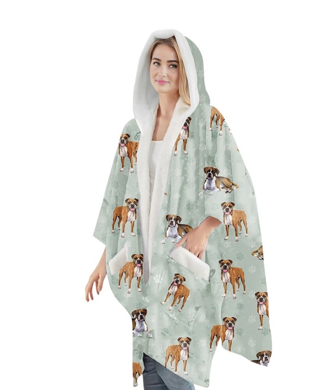 Raining Cats and Dogs |Snugg Boxer Blanket Hoodie
