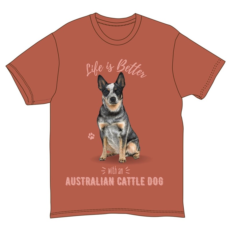 Raining Cats and Dogs |Life is Better Australian Cattle Dog T-Shirts