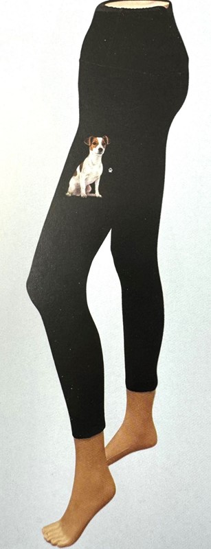 Raining Cats and Dogs |jack Russell Terrier Yoga Leggings for Pet Lovers