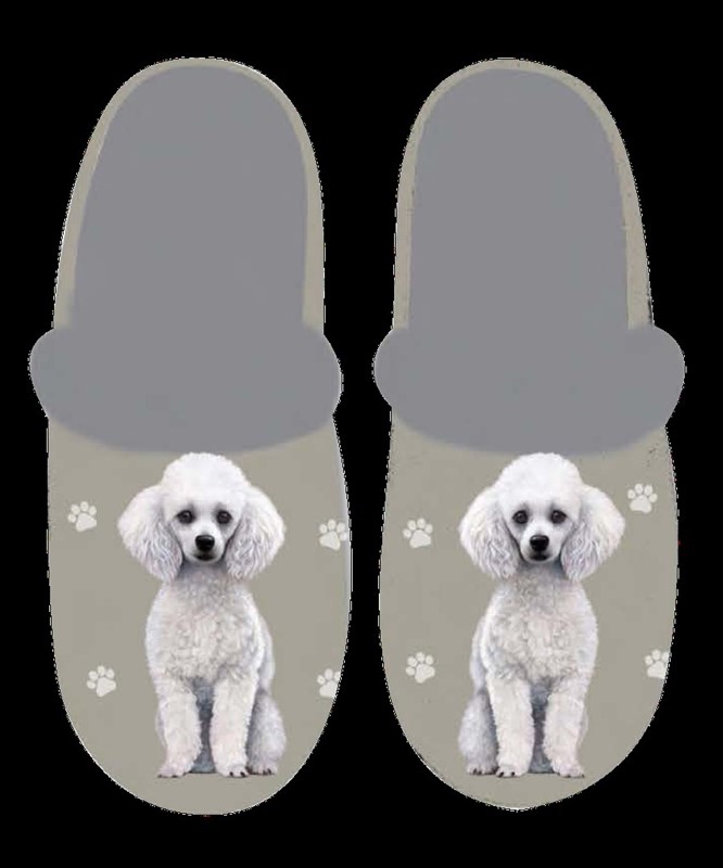 Raining Cats and Dogs | Poodle Snuggs Memory Foam Slippers