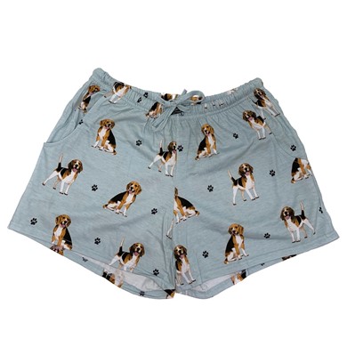 Raining Cats and Dogs | Beagle Women's Lounge Shorts