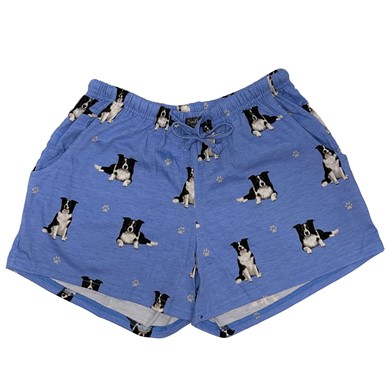 Raining Cats and Dogs | Border Collie Women's Lounge Shorts