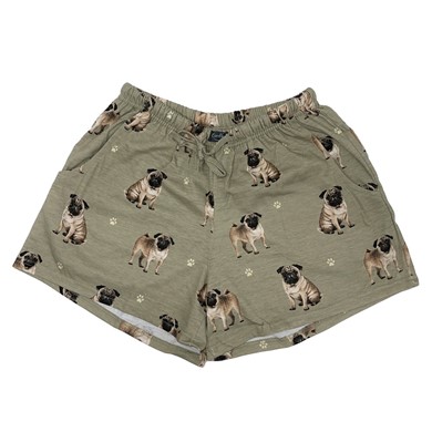 Raining Cats and Dogs |Pug Women's Lounge Shorts