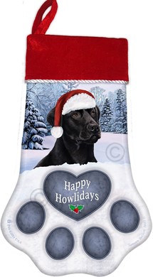 Raining Cats and Dogs |Labrador Retriever Christmas Stocking