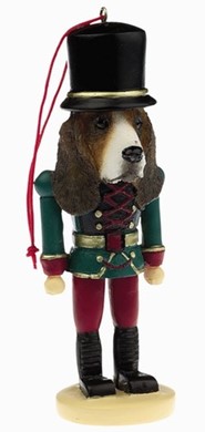 Basset Hound Nutcracker Christmas Ornament