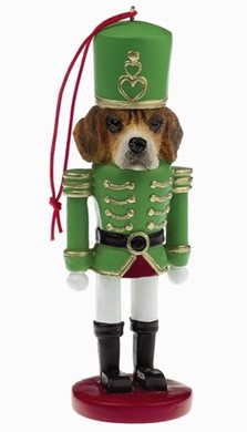 Beagle Nutcracker Christmas Ornament