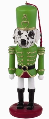 Dalmatian Nutcracker Christmas Ornament