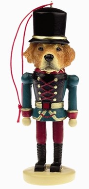 Golden Retriever Nutcracker Christmas Ornament