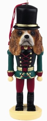 Cavalier King Charles Nutcracker Christmas Ornament