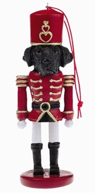 Labrador Retriever Black Nutcracker Christmas Ornament