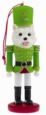 West Highland Terrier Nutcracker Dog Christmas Ornament