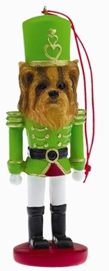 Yorkshire Terrier Nutcracker Christmas Ornament
