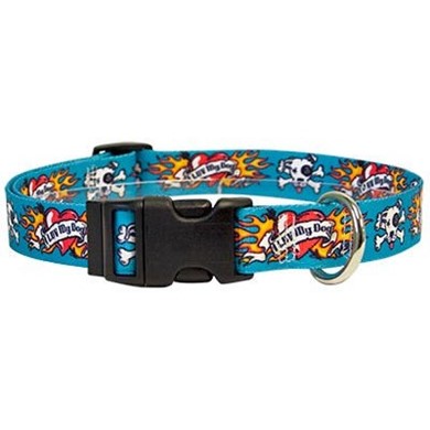 Luv My Dog Blue Collar, Made in the USA