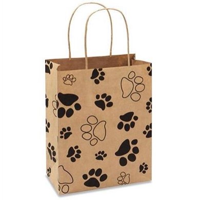 Paw Print Gift Bag