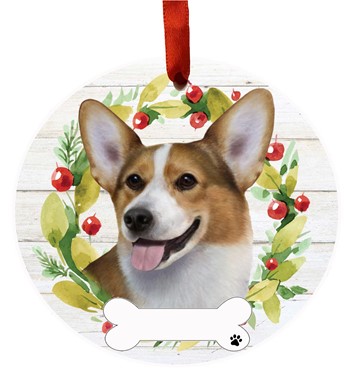 Welsh Corgi Christmas Ornament - click for more breed options