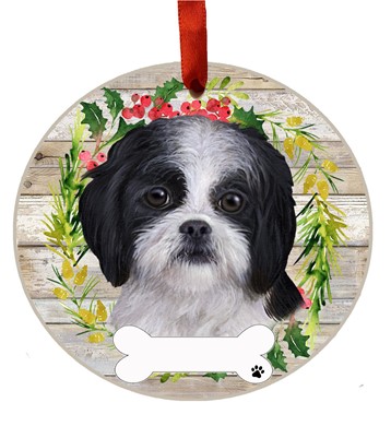 Shih Tzu Christmas Ornament-click for more breed options