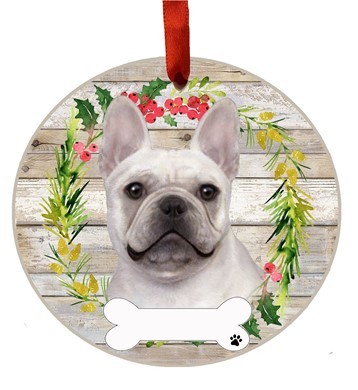 French Bulldog Christmas Ornament