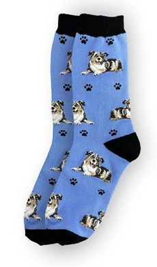 Australian Shepherd Socks