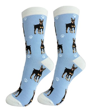 Doberman Pinscher Happy Tails Socks