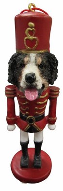 Bernese Mountain Dog Nutcracker Christmas Ornament