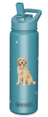 Golden Retriever Serengeti Insulated Water Bottle