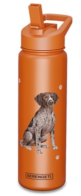 German Shorthaired Pointer Serengeti Insulated Water Bottle