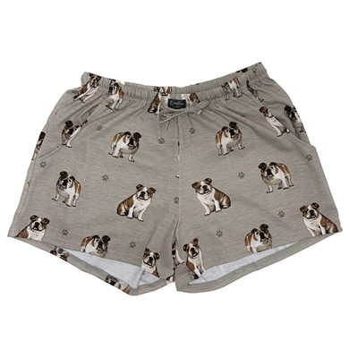 English Bulldog Women's Lounge Shorts