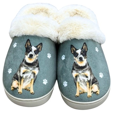 Australian Cattle Dog Snuggs Memory Foam Slippers