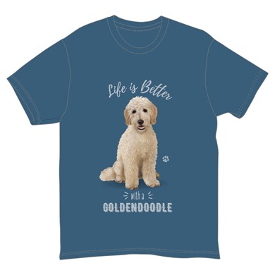 Life is Better with a Goldendoodle T-Shirt