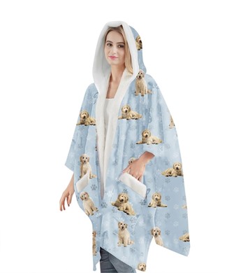 Goldendoodle Snuggs Blanket Hoodie
