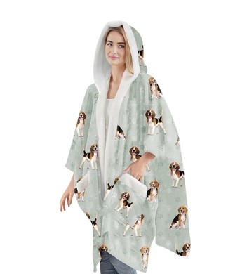 Beagle Snuggs Blanket Hoodie